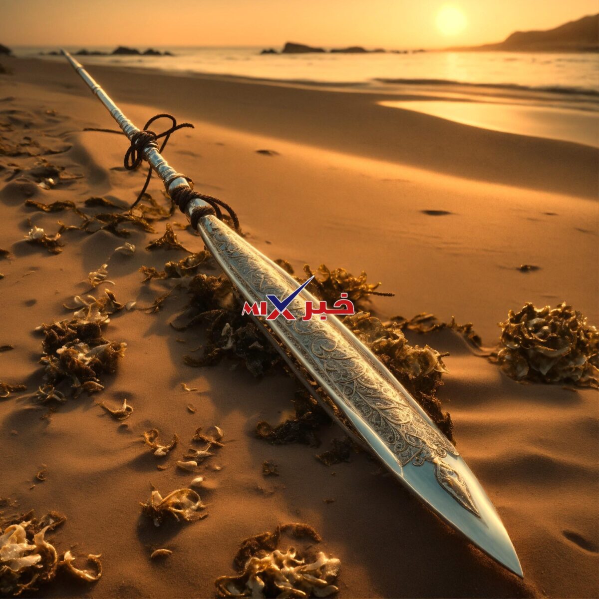 المسكة الصحيحة للرمح تسمى بالمسكة المخلبية أو الفنلندية