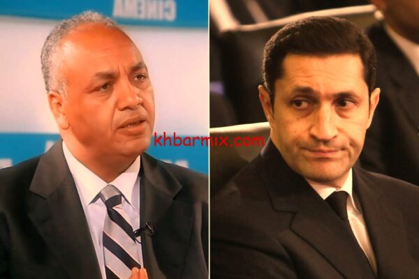 مصطفى بكري وعلاء مبارك