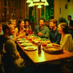 choose the correct form of verb to complete the let's _________ a family dinner next weekend.