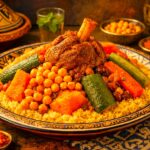 الكسكس المغربي على أصوله Moroccan Couscous