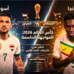بث مباراة العراق ضد السنغال مباشر اليوم كاس العالم 2026