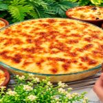بطاطس جراتان بالبشاميل على نظام الطيبات