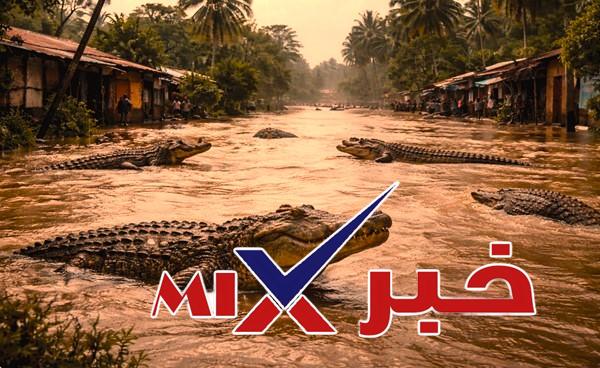 تماسيح-تجتاح-موزمبيق-بعد-فيضانات-عارمة كارثة فيضانات موزنبيق 2026: الفيضانات تجتاح البلد وتدفع التماسيح للشوارع.. ضحايا، نزوح ومخاطر صحية تهدد الملايين