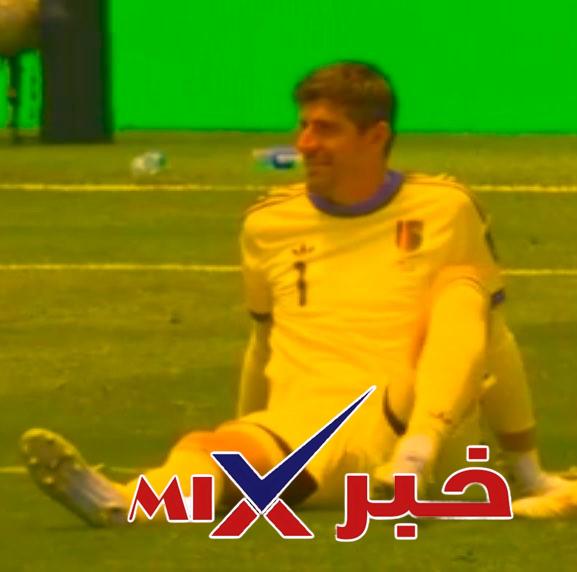 تيبو كورتوا يشعر بإصابة