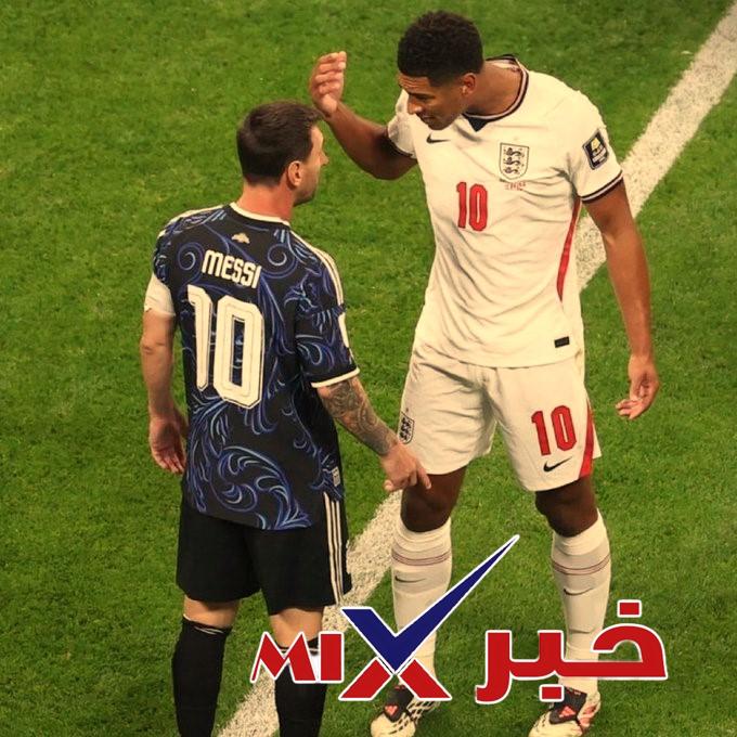 جود بيلينغهام Vs ليونيل ميسي من مجريات الشوط الأول بين الأرجنتين و إنجلترا 👀🔥