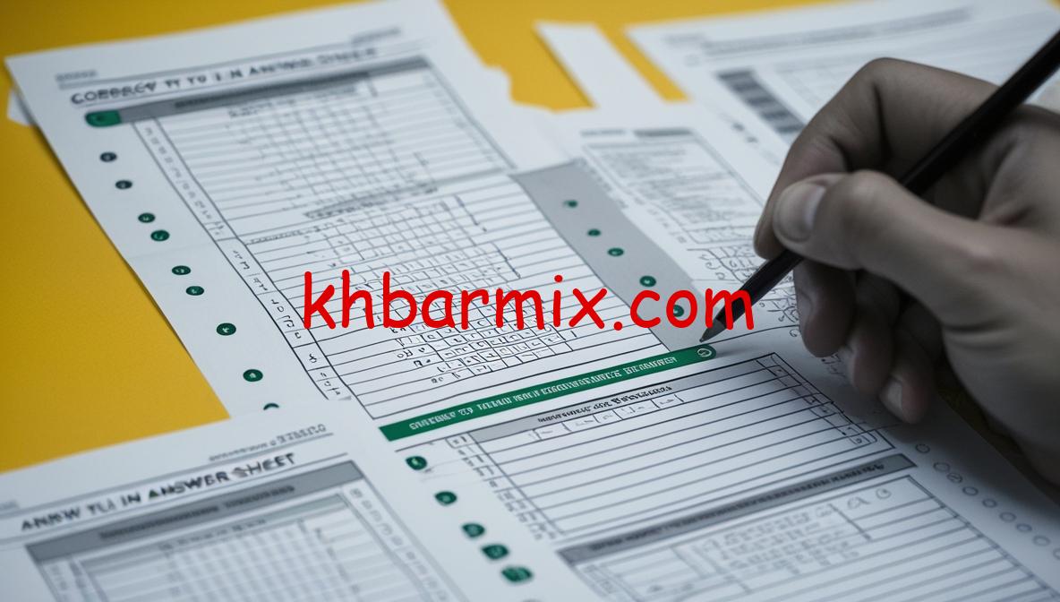 طريقة التظليل الصحيحة في اختبار التحصيلي