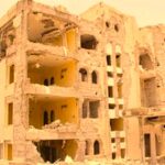 قصف قصر معاشيق عدن