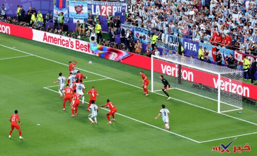 ماك أليستر يمنح الأرجنتين التقدم أمام سويسرا بهدف مبكر