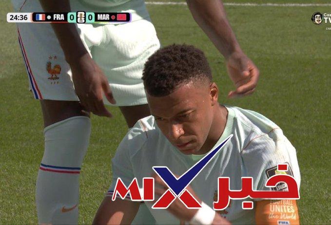 مبابي يضيع ركلة جزاء في الدقيقة 27 ضد بونو .