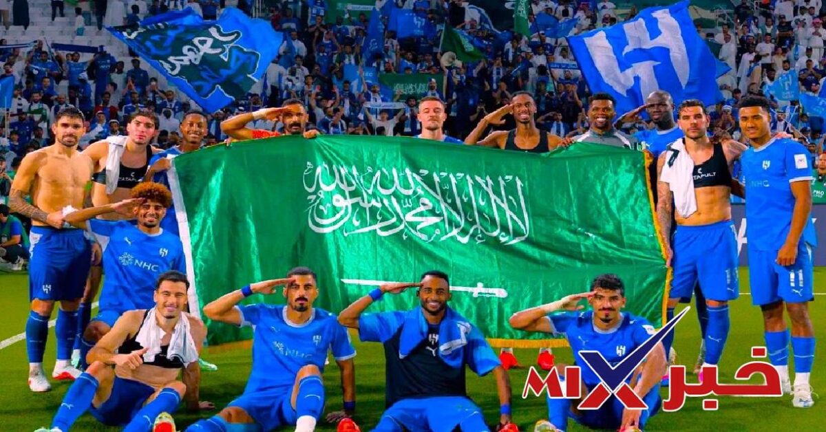 مباراة الهلال والحزم في الدوري السعودي