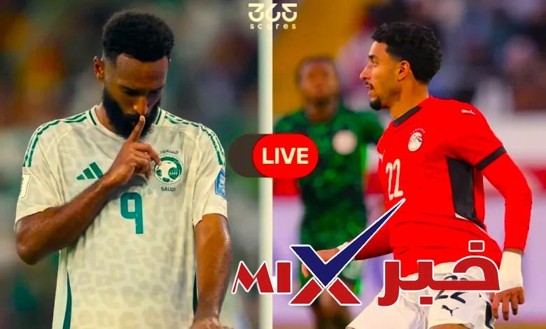 مباراه-منتخب-مصر-والسعودية بث مباشر تحليل مباراة مصر والسعودية الان: لماذا اعتبرها الفيفا مباراة دولية رسمية وليست ودية؟