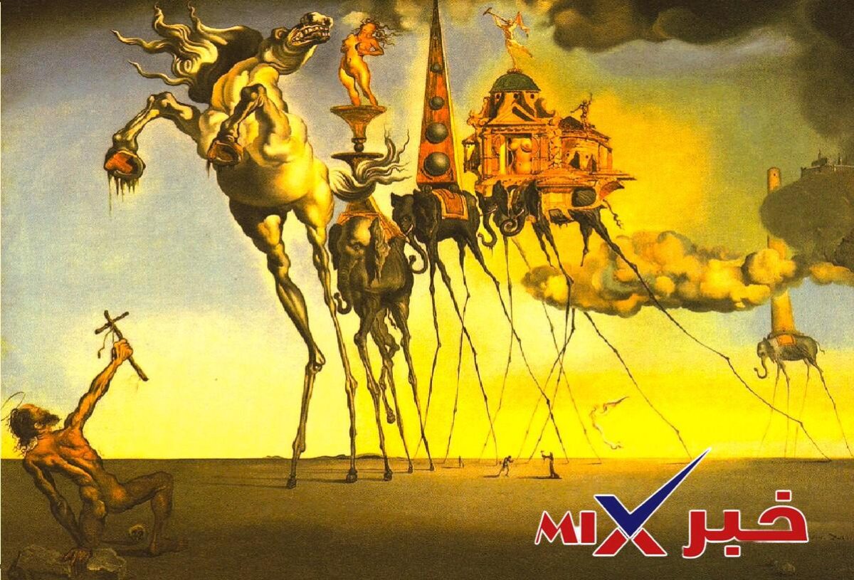 هو معاني الرسالة أو الأفكار التي يريد الفنان إيصالها للآخرين